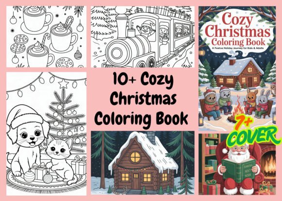 Cozy Christmas Coloring Book: A Modern Twist on a Timeless Tradition