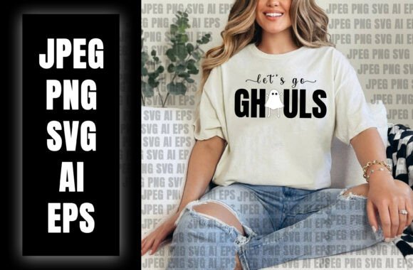 Ghouls Graphic T-Shirt for Halloween