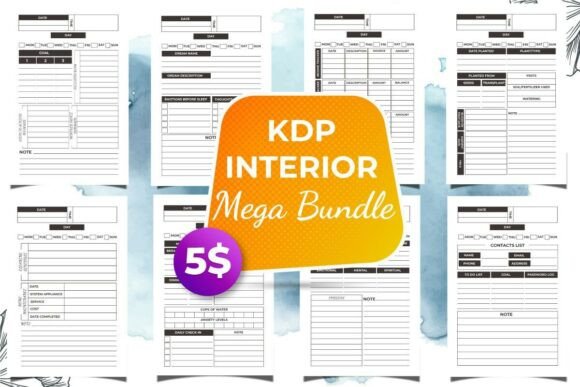 KDP Planner Mega Bundle V4