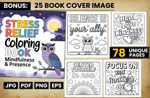 Mindfulness Quotes Coloring Pages for Creative and Productive Workflows