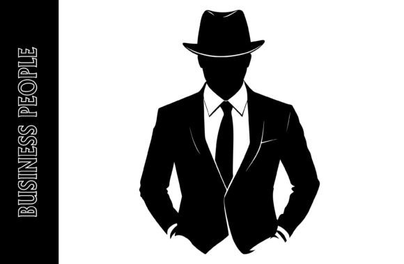 Set of Business People: A Versatile Design for Your T-Shirts and More